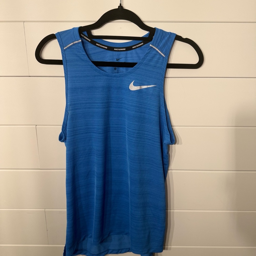 Nike Dri-FIT Light Blue Running Top